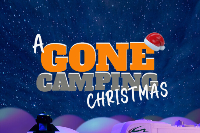 Titelbild für den Trickfilm A GONE CAMPING Christmas von hirschundelch