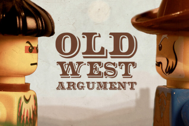 Vorschaubild Brickfilm Old West Argument von hirschundelch
